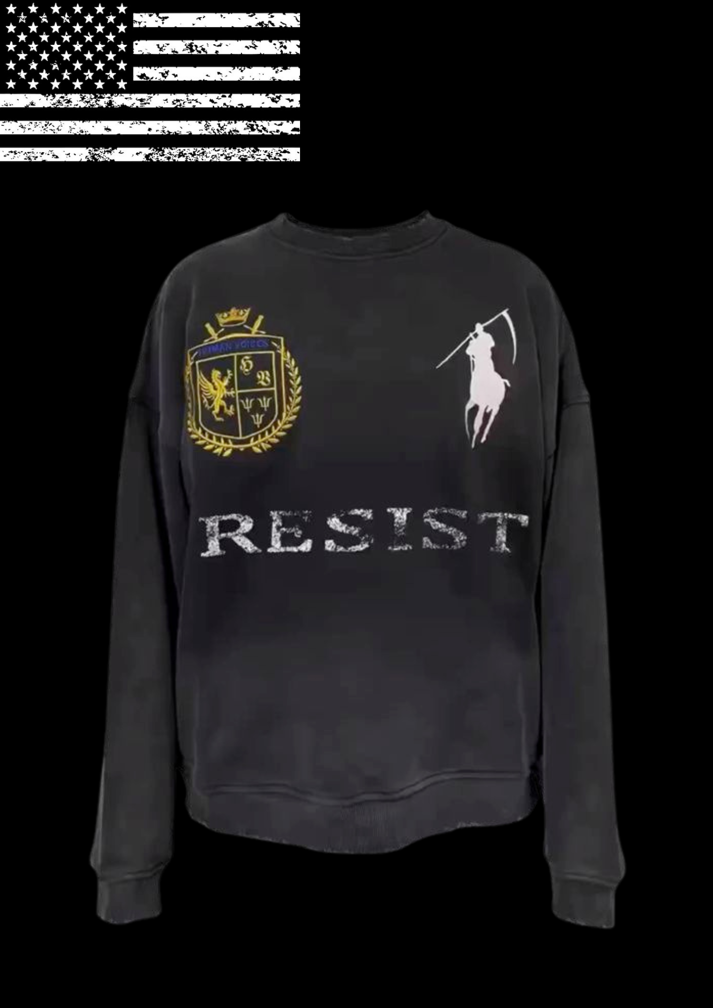'RESIST' SWEATER 𖦏
