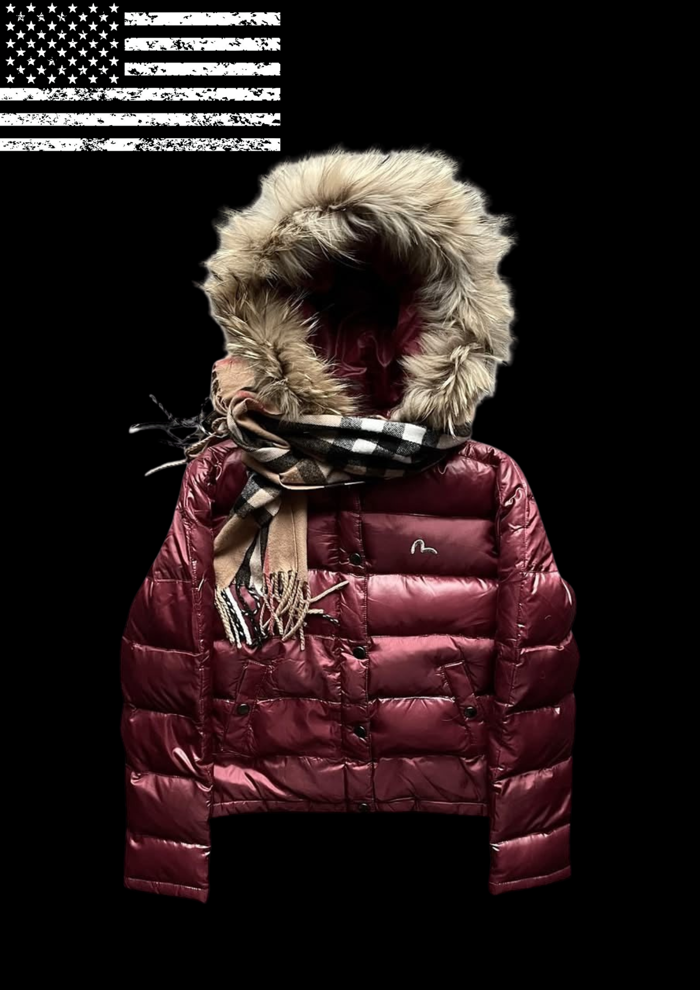 'BURBERRY X EVISU' PUFFER 𖦏