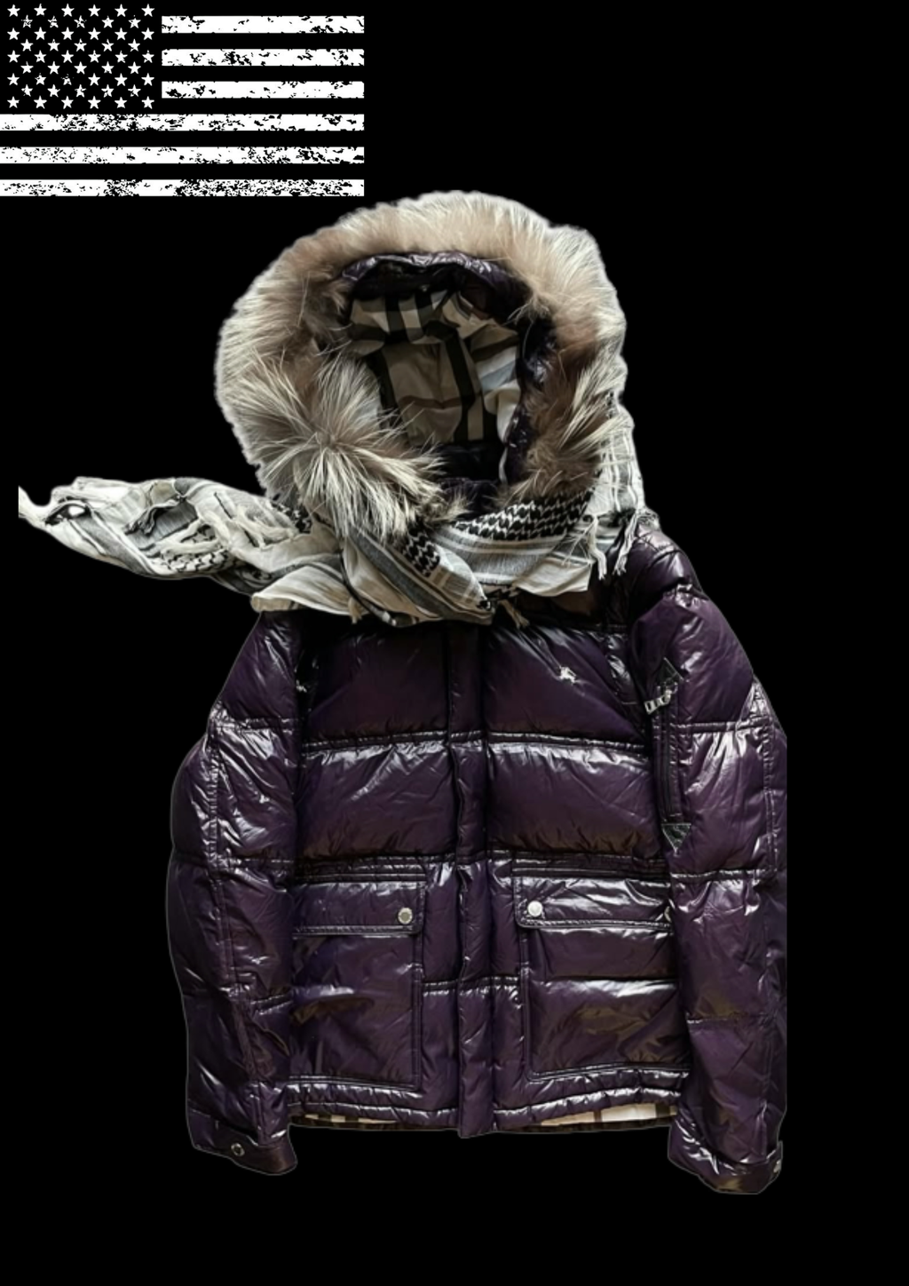 'BURBERRY JXPAN' PUFFER 𖦏