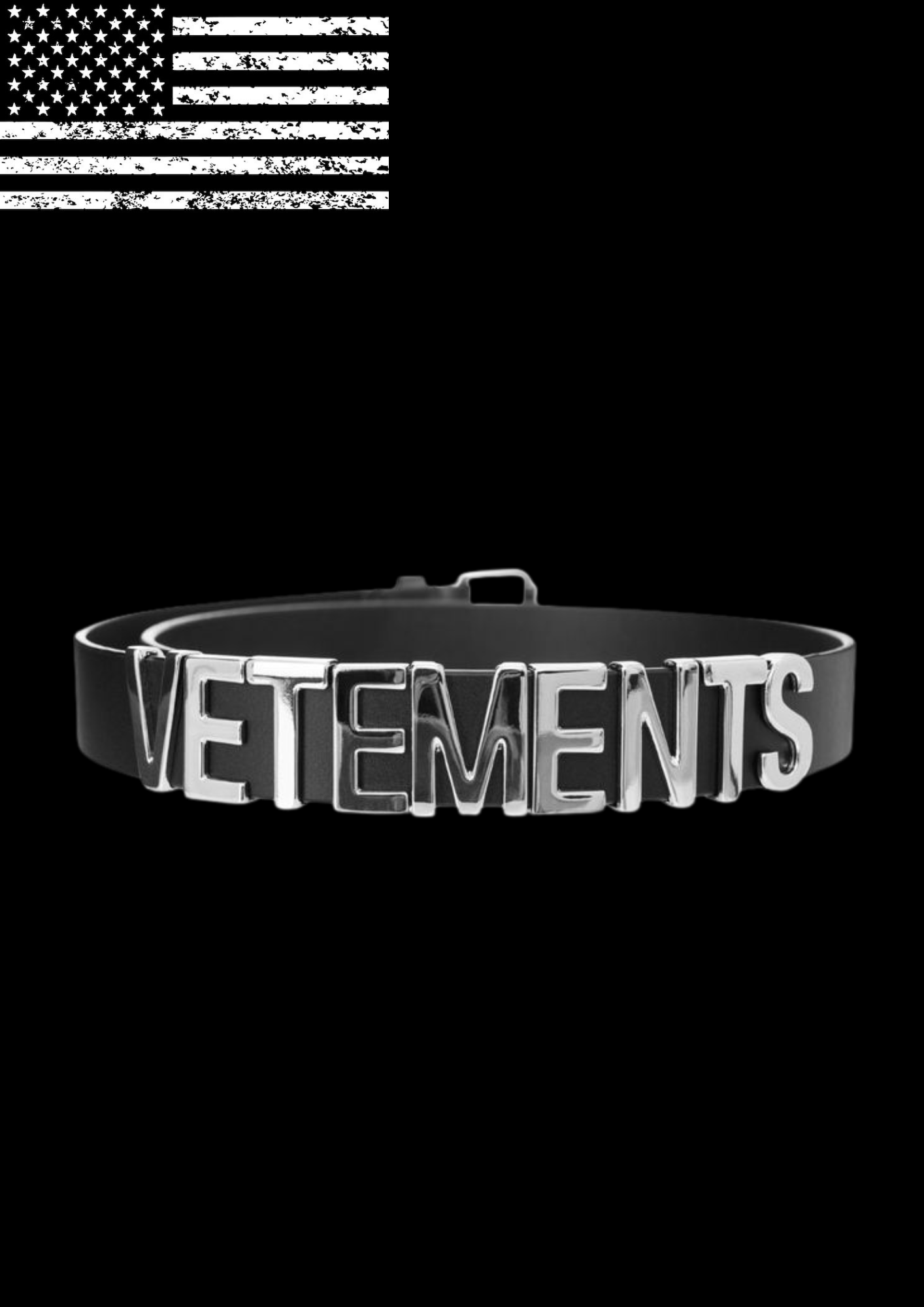 'V3TEMENTS' BELT 𖦏