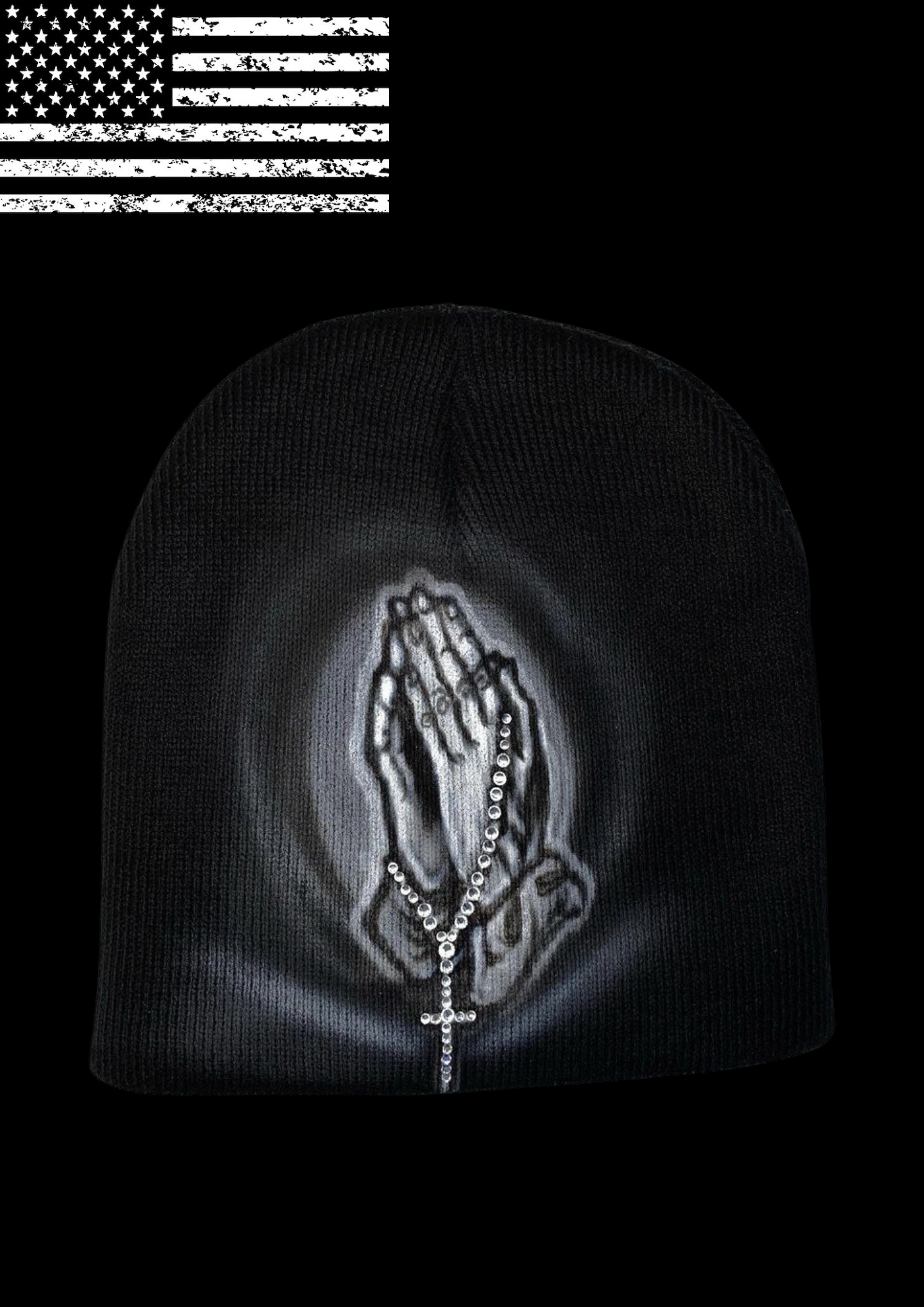 'PRAYER' BEANIE 𖦏